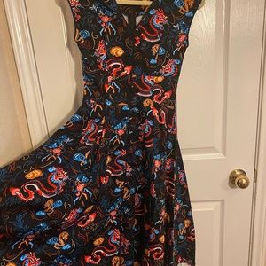 Pinup Girl Dragon Sandra Dress NWT (Size XS)